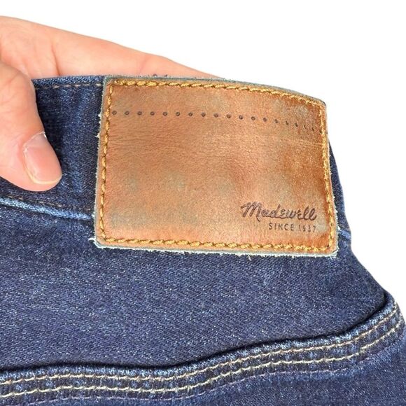 |EUC| MADEWELL Dark Wash Rail Straight Denim Jeans - Picture 5 of 8